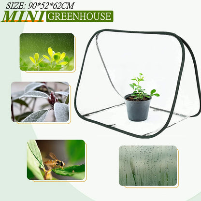 Mini Pop-Up Portable Greenhouse, Indoor Outdoor