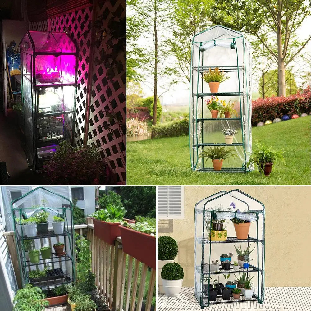 PVC Warm Garden Tier Mini Household Plant Greenhouse